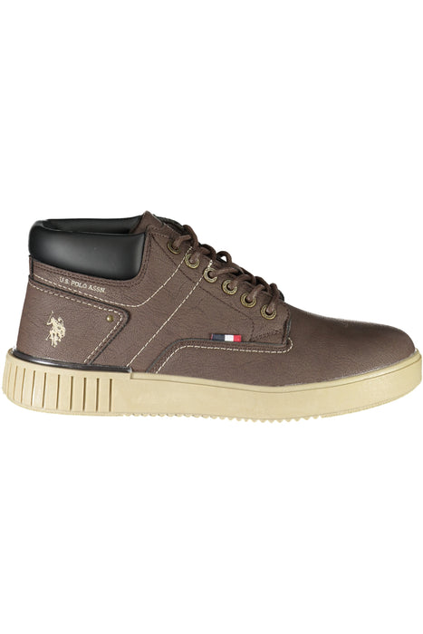 US POLO BEST PRICE BROWN MENS BOOT FOOTWEAR