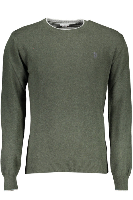 US POLO GREEN MENS SWEATER