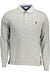 US POLO LONG SLEEVED POLO SHIRT MAN GRAY