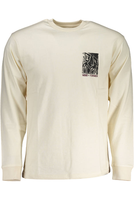 VANS T-SHIRT LONG SLEEVE MAN WHITE